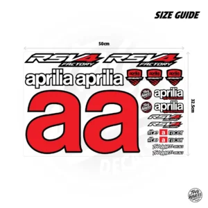 Oem Bike Brand Kits Aprilia Rsv4 Size Guide