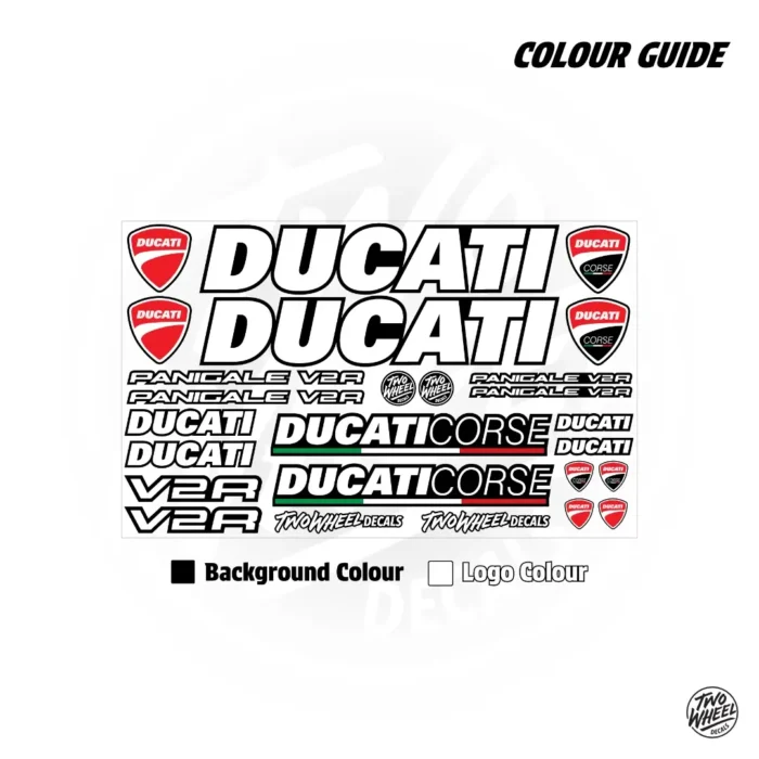 Oem Bike Brand Kits Ducati V2r V4r Panigale Colour Guide