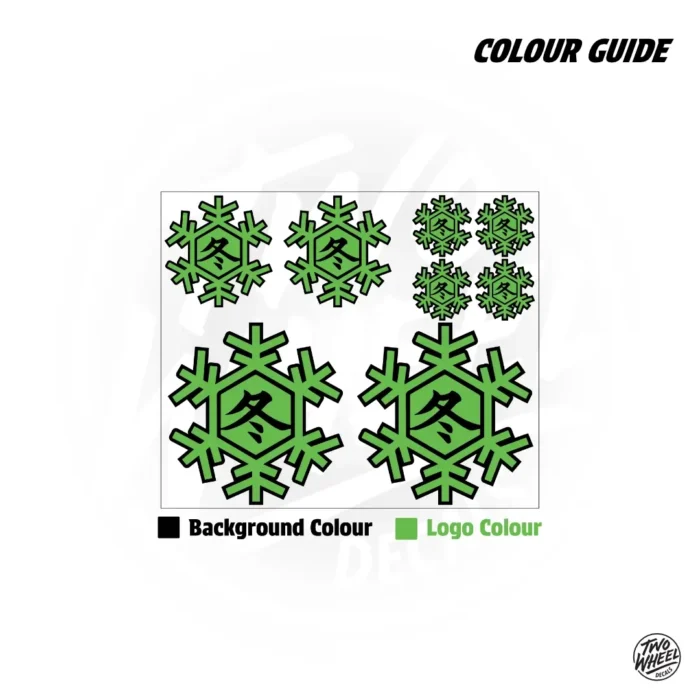 Oem Bike Brand Kits Kawasaki Winter Test Snowflake Colour Guide