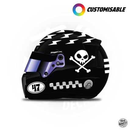 Universal Helmet Kits Skull Side