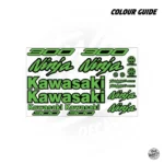 Oem Bike Brand Kits Kawasaki Ninja 300 Colour Guide