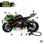 Rbk Kawasaki Ninja Zx6r 2009 12 Numbered