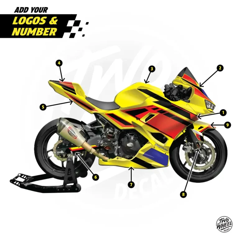 Rbk Kawasaki Ninja400 Half Kit 4 Customise