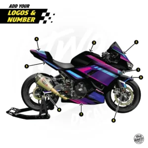 Rbk kawasaki ninja400 half kit 6 customise