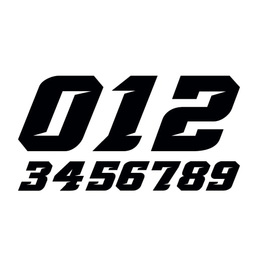 race-font-m